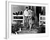 The Birds, Rod Taylor, Tippi Hedren, Jessica Tandy, 1963-null-Framed Premium Photographic Print