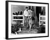 The Birds, Rod Taylor, Tippi Hedren, Jessica Tandy, 1963-null-Framed Premium Photographic Print