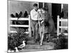 The Birds, Rod Taylor, Tippi Hedren, Jessica Tandy, 1963-null-Mounted Premium Photographic Print