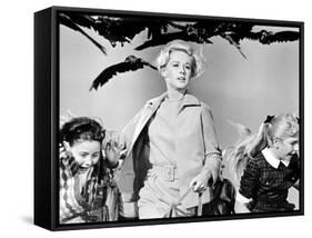 The Birds, Tippi Hedren, 1963-null-Framed Stretched Canvas