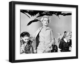 The Birds, Tippi Hedren, 1963-null-Framed Photo