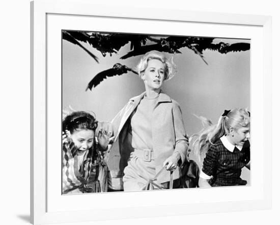 The Birds, Tippi Hedren, 1963-null-Framed Photo