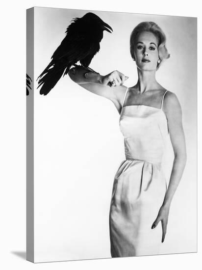 The Birds, Tippi Hedren, 1963-null-Stretched Canvas