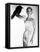 The Birds, Tippi Hedren, 1963-null-Framed Stretched Canvas