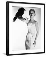 The Birds, Tippi Hedren, 1963-null-Framed Photo