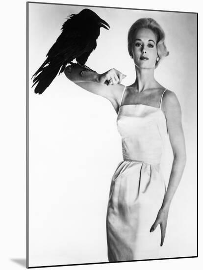The Birds, Tippi Hedren, 1963-null-Mounted Photo