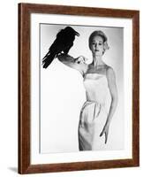 The Birds, Tippi Hedren, 1963-null-Framed Photo