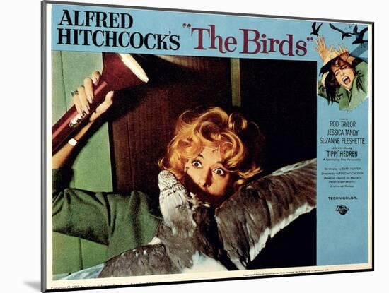 The Birds, Tippi Hedren, 1963-null-Mounted Art Print