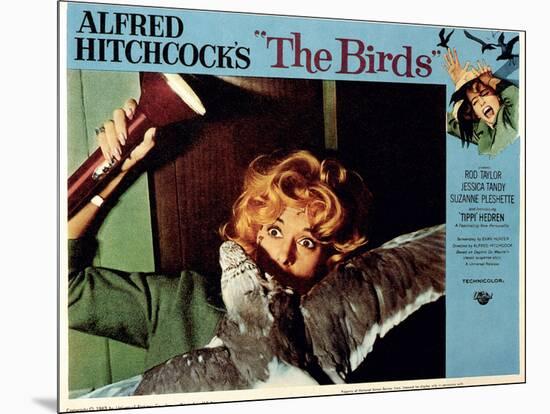 The Birds, Tippi Hedren, 1963-null-Mounted Art Print