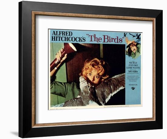 The Birds, Tippi Hedren, 1963-null-Framed Art Print