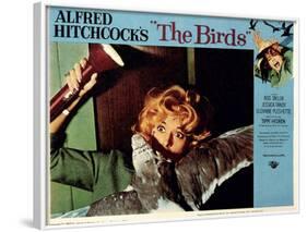 The Birds, Tippi Hedren, 1963-null-Framed Art Print