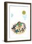 The Birds Told Me - Jack & Jill-Ed Emberley-Framed Giclee Print