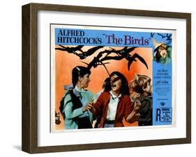 The Birds, Veronica CArtwright, 1963-null-Framed Art Print