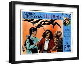 The Birds, Veronica CArtwright, 1963-null-Framed Art Print