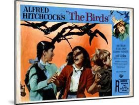 The Birds, Veronica CArtwright, 1963-null-Mounted Art Print