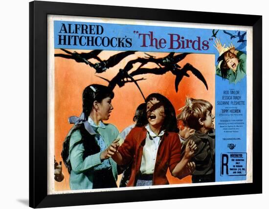 The Birds, Veronica CArtwright, 1963-null-Framed Art Print