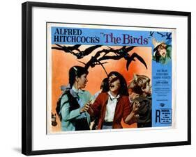 The Birds, Veronica CArtwright, 1963-null-Framed Art Print