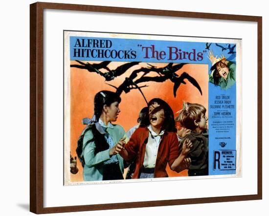 The Birds, Veronica CArtwright, 1963-null-Framed Art Print