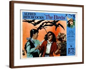 The Birds, Veronica CArtwright, 1963-null-Framed Art Print