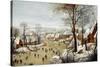 The Birdtrap-Pieter Brueghel the Younger-Stretched Canvas