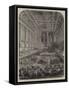 The Birmingham Musical Festival, Interior of the Town Hall-null-Framed Stretched Canvas