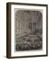 The Birmingham Musical Festival, Interior of the Town Hall-null-Framed Giclee Print