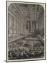 The Birmingham Musical Festival, Interior of the Town Hall-null-Mounted Giclee Print