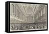 The Birmingham Musical Festival, the Great Music Hall-null-Framed Stretched Canvas