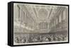 The Birmingham Musical Festival, the Great Music Hall-null-Framed Stretched Canvas