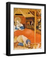 The Birth of Christ, 1404-Conrad von Soest-Framed Giclee Print