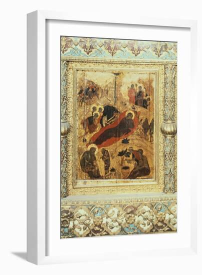 The Birth of Christ, 1405-Andrei Rublev-Framed Giclee Print