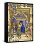 The Birth of Christ-Simone da Siena-Framed Stretched Canvas