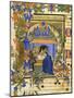 The Birth of Christ-Simone da Siena-Mounted Premium Giclee Print