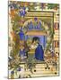 The Birth of Christ-Simone da Siena-Mounted Premium Giclee Print