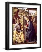 The Birth of Christ-Sebastiano Mainardi-Framed Giclee Print