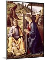 The Birth of Christ-Sebastiano Mainardi-Mounted Giclee Print