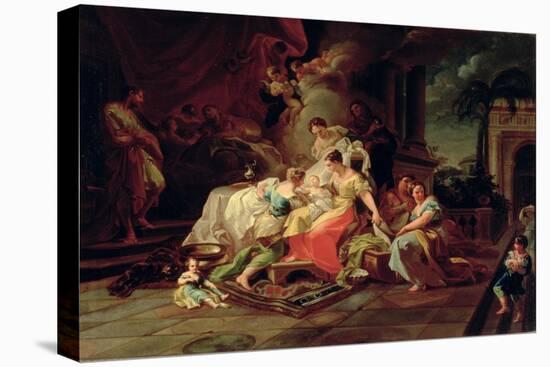 The Birth of Mary, c.1753-Corrado Giaquinto-Stretched Canvas
