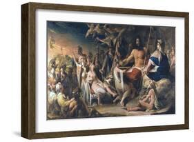 The Birth of Pandora, 1791-1804 (Oil on Canvas)-James Barry-Framed Giclee Print