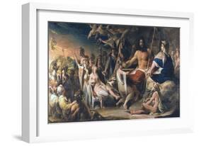 The Birth of Pandora, 1791-1804 (Oil on Canvas)-James Barry-Framed Giclee Print