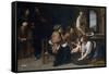 The Birth of Saint John the Baptist-Artemisia Gentileschi-Framed Stretched Canvas