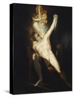 The Birth of Sin-Henry Fuseli-Stretched Canvas