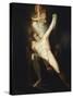 The Birth of Sin-Henry Fuseli-Stretched Canvas