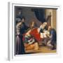 The Birth of St John the Baptist, 1515-1520-Giuliano Bugiardini-Framed Giclee Print