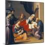 The Birth of St John the Baptist, 1515-1520-Giuliano Bugiardini-Mounted Giclee Print