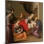 The Birth of St. John the Baptist-Giuliano Bugiardini-Mounted Giclee Print