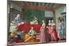 The Birth of St. John the Baptist-Domenico Ghirlandaio-Mounted Giclee Print