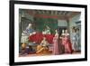 The Birth of St. John the Baptist-Domenico Ghirlandaio-Framed Giclee Print