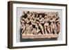 The Birth of the Buddha, 100-200 AD, Schist, from Ancient Gandhara, Pakistan-null-Framed Giclee Print