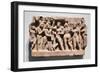 The Birth of the Buddha, 100-200 AD, Schist, from Ancient Gandhara, Pakistan-null-Framed Giclee Print