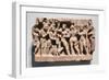 The Birth of the Buddha, 100-200 AD, Schist, from Ancient Gandhara, Pakistan-null-Framed Giclee Print